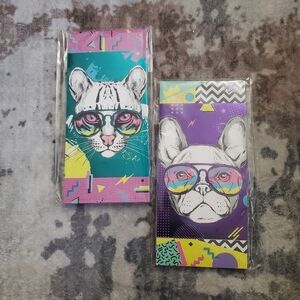 Colorful 80s Pets Notebooks